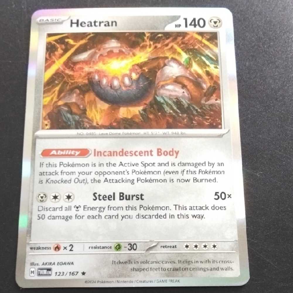 Heatran Holographic